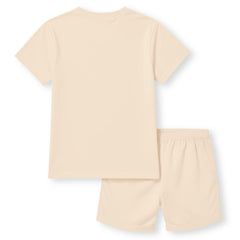 minicult Matching CottonTshirt and Shorts coords with cute animal Prints(Dino)