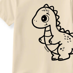 minicult Matching CottonTshirt and Shorts coords with cute animal Prints(Dino Combo)(Pack of 2)