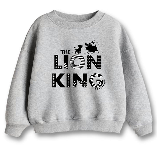 Minicult Full Sleeves Sweatshirt For Kids with LION KING Print(Lion king 3)(18-24 Months)