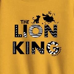 Minicult Full Sleeves Sweatshirt For Kids with LION KING Print(LION KING)