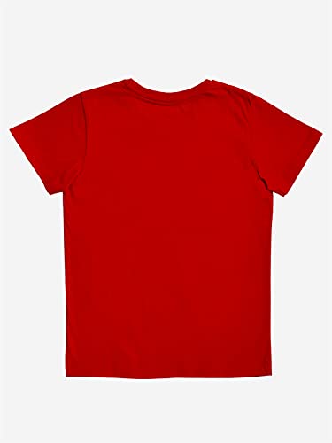 minicult Cotton Printed T Shirts for Boys(Pack of 2)(Red 1)