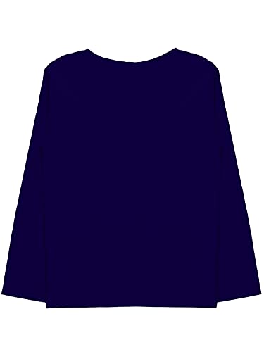 minicult Cotton Printed Full Sleeve T Shirts for Boys(Pack of 1)(Dark Blue 2)