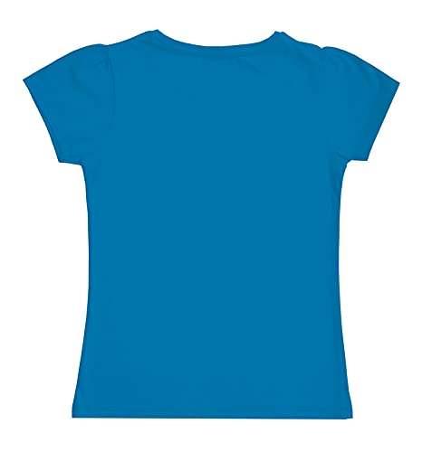minicult Girls Half sleeeves Cotton Tshirt with Cute Prints and Colorfull (Green)(Pack of 3)