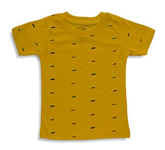 minicult Cotton Half Sleeves T-Shirts with All Over Print(Pack of 3)(Assorted/Mixed Colors in a Pack)