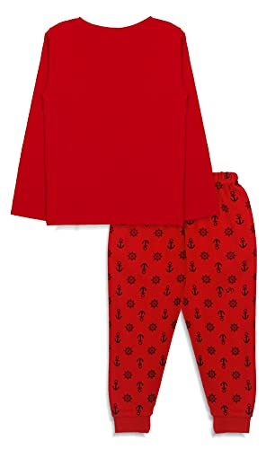 minicult Cotton Full Sleeve t Shirt and Pyjama Nightsuit with Cute Prints(Pack of 1)