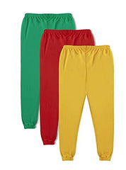 minicult Boy's Loose Fit Cotton Track Pant (Pack of 3)(Multicolor)