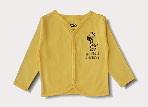 minicult Baby Boy's & Baby Girl's T-Shirt (Pack of 6) (Multicolored)