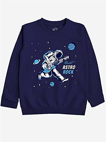 minicult Cotton Printed Sweatshirts for Boys and Girls Ideal for Light Winter( Pack of 2)(Red)