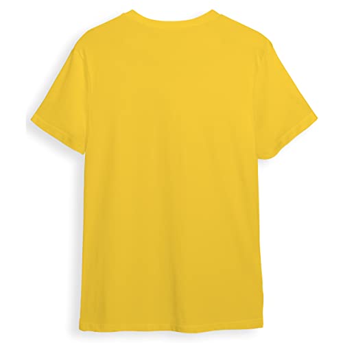 minicult Mickey Mouse Family Regular Fit Character Printed Tshirt for Boys and Girls(Yellow1)(2-3 Years)