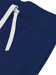 minicult Cotton Track Pants with Graphic Prints and Pockets (Pack 1)(Navy)