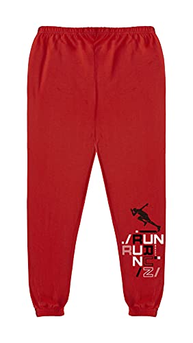 minicult Boy's Loose Fit Cotton Track Pant (Pack of 3)(Multicolor)