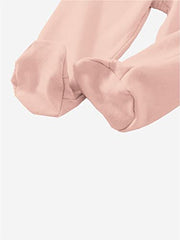 Disney by Minicult Mickey Mouse Footed Pajama Pants For Baby Boys And Girls Pack of 2-Pink