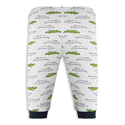 minicult Baby-Girl's Regular Fit Pant (Multicolored) ( Pack of 4 )