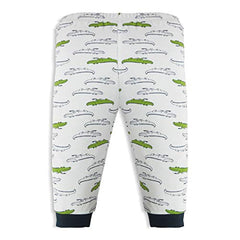 minicult Baby-Girl's Regular Fit Pant (Multicolored) ( Pack of 4 )