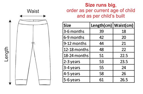 minicult Baby Boys' and Baby Girls' Printed Pyjama (Multicolour) Pack of 6