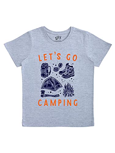 minicult Cotton Printed T Shirts for Boys(Pack of 1)(Grey-1)