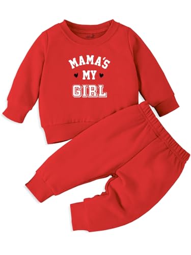 Minicult coords sweatshirt and pants set for kids . FOr valentines day