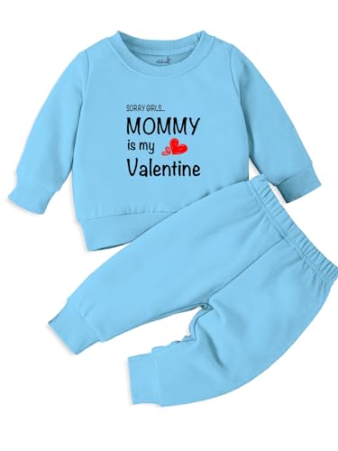 Minicult coords sweatshirt and pants set for kids . FOr valentines day