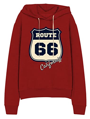 minicult Cotton Printed Hoodie for Boys and Girls Ideal for Light Winter ( Pack of 1) (Red)