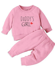 Minicult coords sweatshirt and pants set for kids . FOr valentines day