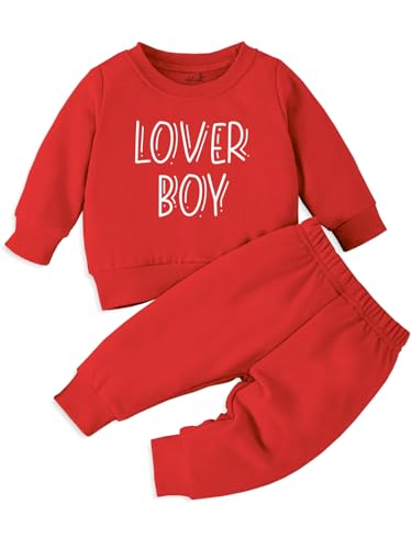 Minicult coords sweatshirt and pants set for kids . FOr valentines day