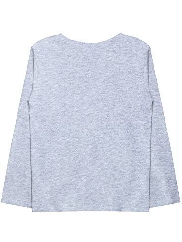 minicult Cotton Printed Full Sleeve T Shirts for Boys(Pack of 2)(Grey 1)