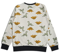 minicult Sweatshirt with All Over Print for Boys and Girls(All Over Print)(AOP-01) Beige