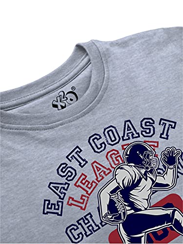 minicult Cotton Printed Full Sleeve T Shirts for Boys(Pack of 1)(Grey 1)