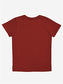 minicult Cotton Printed T Shirts for Boys(Pack of 1) (Maroon)