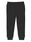 minicult Cotton Track Pants with Graphic Prints and Pockets (Pack of 2)(Black)