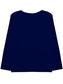 minicult Cotton Printed Full Sleeve T Shirts for Boys(Pack of 1)(Navy-1)