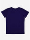 minicult Cotton Printed T Shirts for Boys(Pack of 1)(Dark Blue)