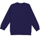minicult Cotton Printed Sweatshirts for Boys and Girls Ideal for Light Winter( Pack of 1)(Navy Blue-1)