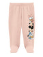 minicult Disney Mickey Mouse Footed Pajama Pants For Baby Boys And Girls(Pink b1)(Pack of 2)(0-3 Months)