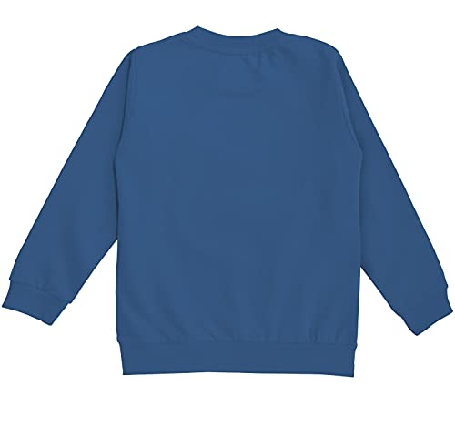 minicult Cotton Printed Sweatshirts for Boys and Girls Ideal for Light Winter( Pack of 2)(Navy Blue)