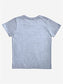 minicult Cotton Printed T Shirts for Boys(Pack of 1)(Grey)