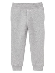 minicult Cotton Track Pants with Graphic Prints and Pockets (Pack 1)(Grey)