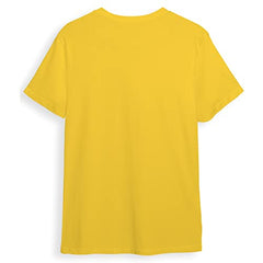 minicult Mickey Mouse Family Regular Fit Character Printed Tshirt for Boys and Girls(Yellow1)(2-3 Years)