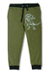 minicult Cotton Kids Track Pants with Pockets and Graphic Pants(Multicolor)(Pack of 4) Yellow Grey