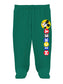 minicult Disney Mickey Mouse Footed Pajama Pants For Baby Boys And Girls(Green b6)(Pack of 2)(0-3 Months)
