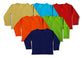 minicult Baby Boy's & Baby Girl's T-Shirt (Pack of 6) (Multicolored)