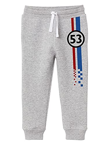 minicult Cotton Track Pants with Graphic Prints and Pockets (Pack of 2)(Black 1)