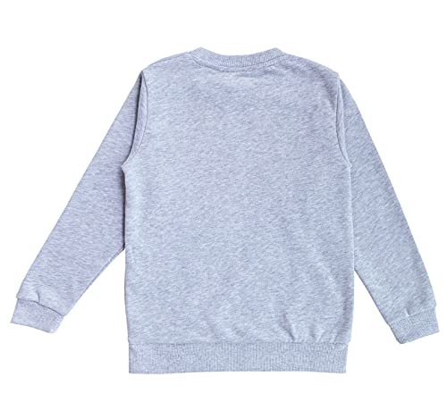 minicult Cotton Printed Sweatshirts for Boys and Girls Ideal for Light Winter( Pack of 1)(Grey)