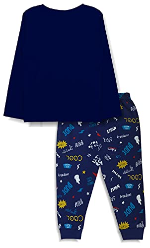 minicult Cotton Full Sleeve t Shirt and Pyjama Nightsuit with Cute Prints(Pack of 1)