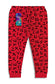 minicult Cotton Pants for Boys and Girls with Ankle Cuff and All Over Prints (Pack of 5) (Black)