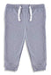 Minicult Cotton Baby Half Sleeve Tshirt with Print and Pants Set (Grey) (Assorted)