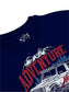 minicult Cotton Printed Full Sleeve T Shirts for Boys(Pack of 1)(Navy-1)