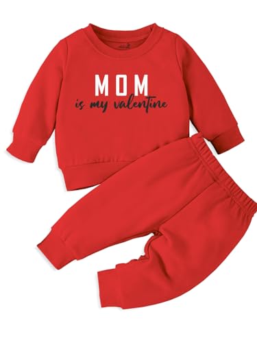 Minicult coords sweatshirt and pants set for  kids . FOr valentines day 