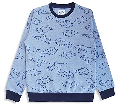 minicult Sweatshirt with All Over Print for Boys and Girls (All Over Print) (AOP-10) Red