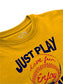 minicult Cotton Printed Full Sleeve T Shirts for Boys(Pack of 1)(Yellow)